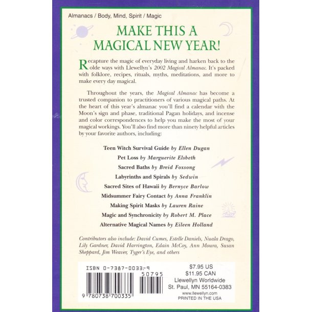 Llewellyn's 2002 - Magical almanac (Bog)