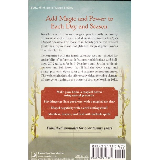 Llewellyn's 2012 - Magical almanac (Bog)