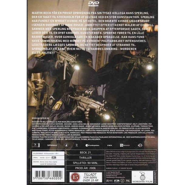 Beck 21 - Det japanske Shungamaleri (DVD)