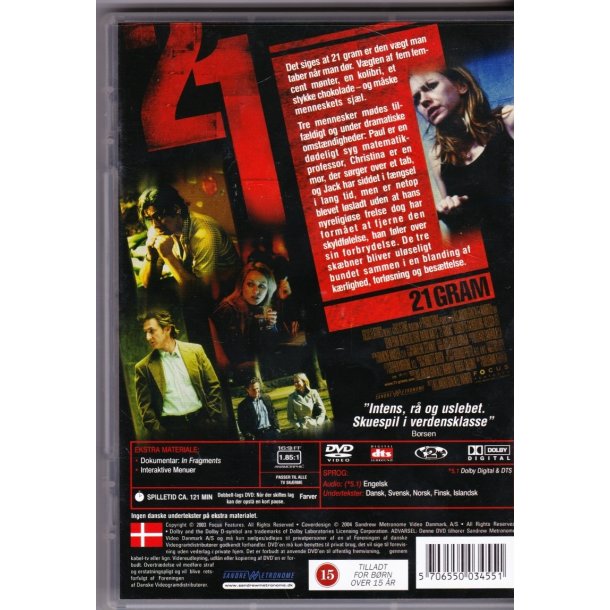21 gram (DVD)