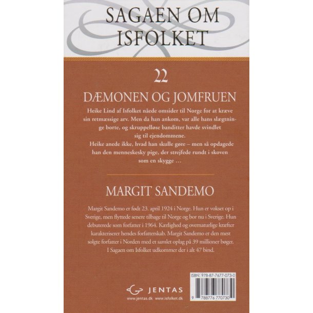 Sagaen om Isfolket 22 - D�monen og jomfruen (Bog)