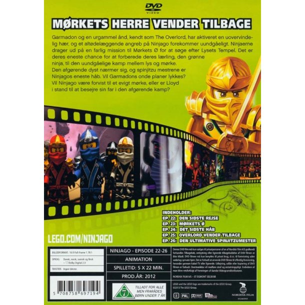 Ninjago - Episode 22 - 26 (DVD)