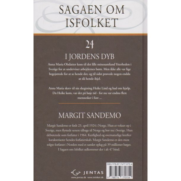 Sagaen om Isfolket 24 - I jordens dyb (Bog)