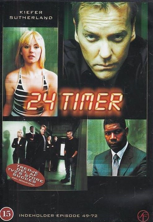 24 Timer - Sæson 3 DVD - Billig brug DVD film