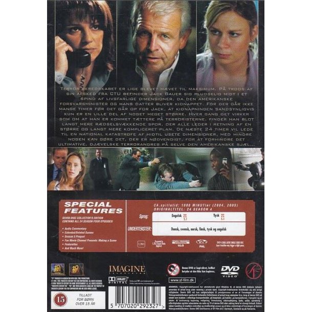 24 Timer - S�son 4 (DVD)