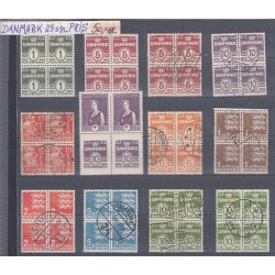 Danske 4-blokke frim�rker