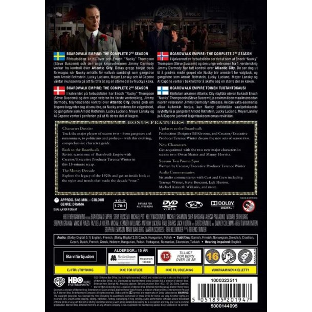 Boardwalk Empire - S�son 2 (DVD)