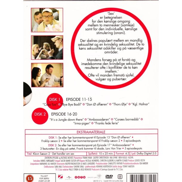 Klovn - S�son 2 (DVD)