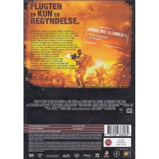 Behind enemy lines - Colombia (DVD)