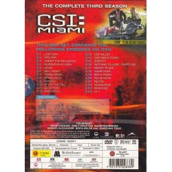 CSI Miami - S�son 3 (DVD)