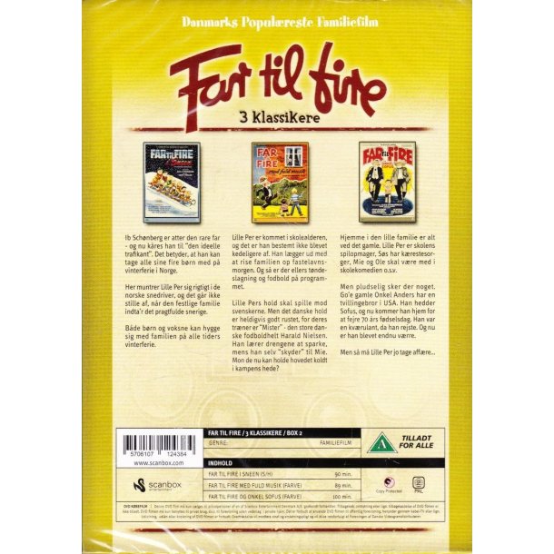 Far til fire boks med 3 klassikere (DVD)