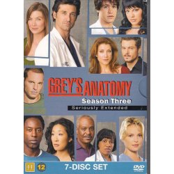 Greys hvide verden - S�son 3 (DVD)