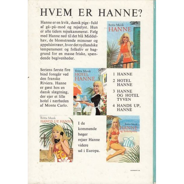 Hanne 3 - Og hoteltyven (Bog)