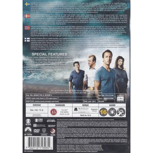 Hawaii Five-O - S�son 3 (DVD)