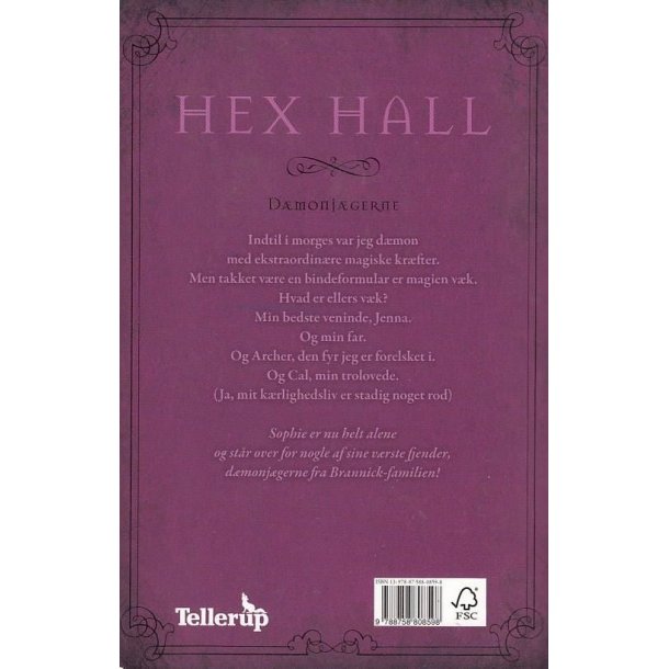 Hex Hall 3 - D�monj�gerne (Bog)