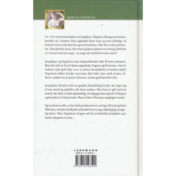 Josephine 3 - Sejre og nederlag (Bog)