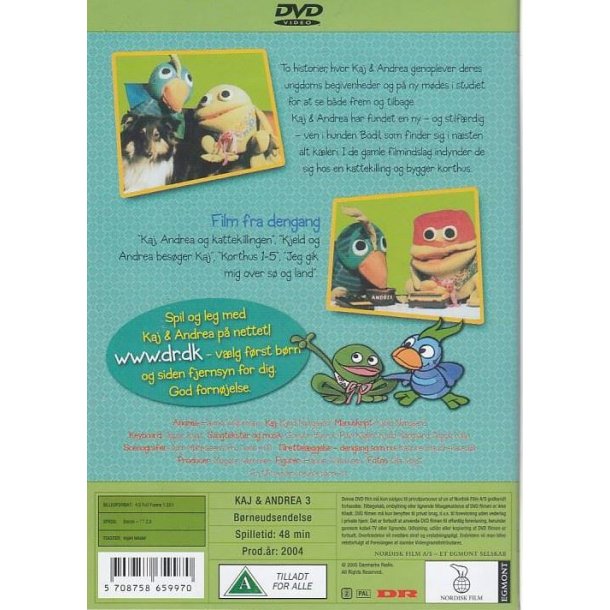 Kaj og Andrea 3 (DVD)