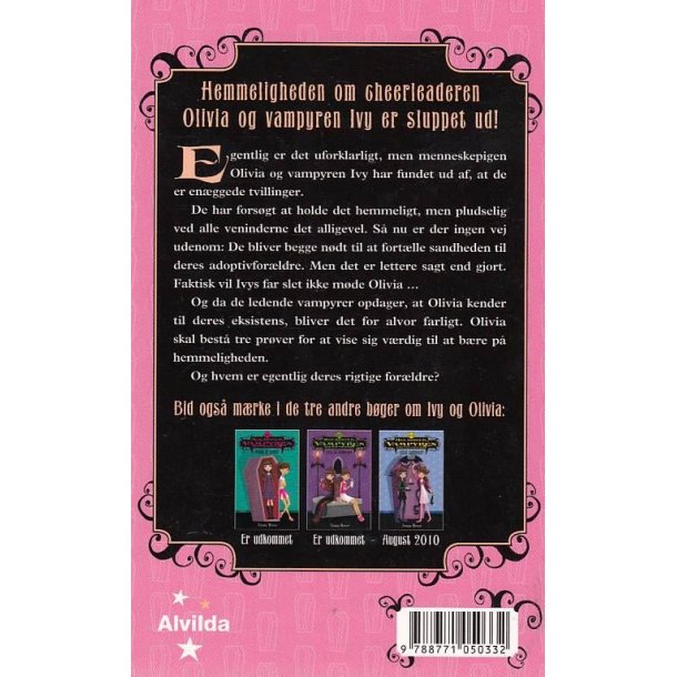 Min s�ster, Vampyren 3 - De tre pr�ver (Bog)