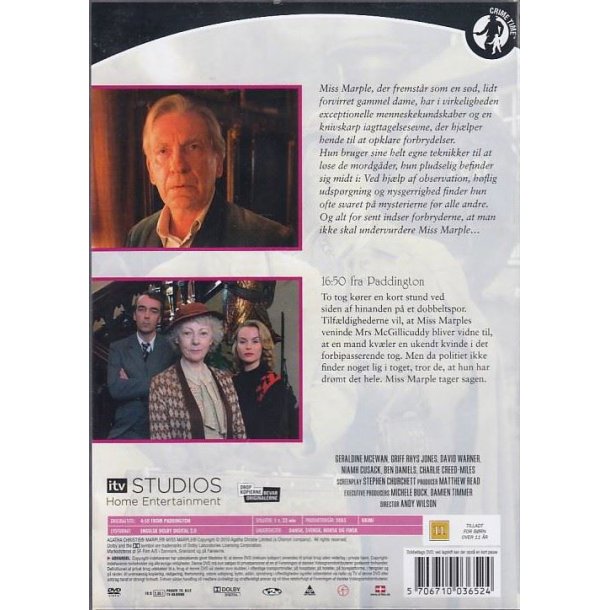 Miss Marple 3 - 16:50 fra Paddington (DVD)