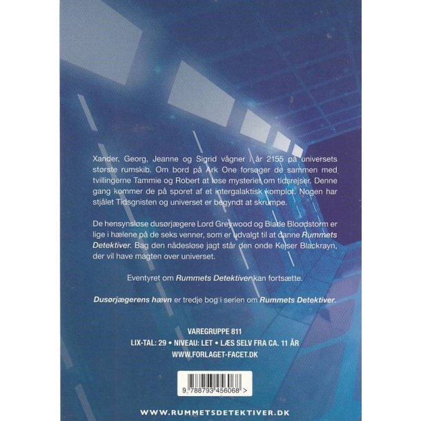 Rummets Detektiver 3 - Dus�rj�gerens h�vn (Bog)