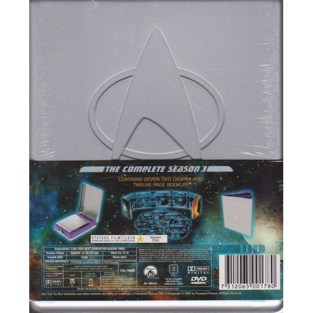 Star Trek The next generation - S�son 3 (DVD)