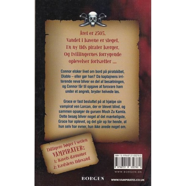 Vampirater 3 - Blodets kaptajn (Bog)