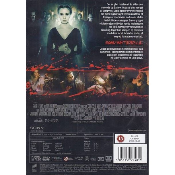 30 Days of night - Dark day's (DVD)