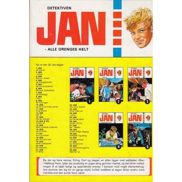 Jan 32 - Og diamantsmuglerne (Bog)