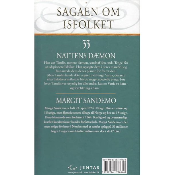 Sagaen om Isfolket 33 - Nattens d�mon (Bog)