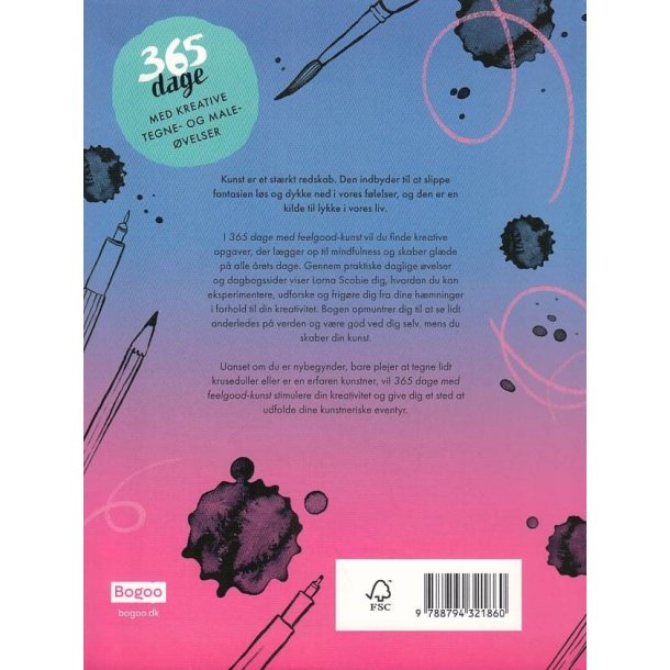 365 dage med feelgood kunst (Bog)