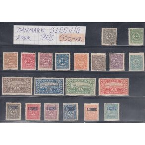 Danmark Slesvig Frim�rker 