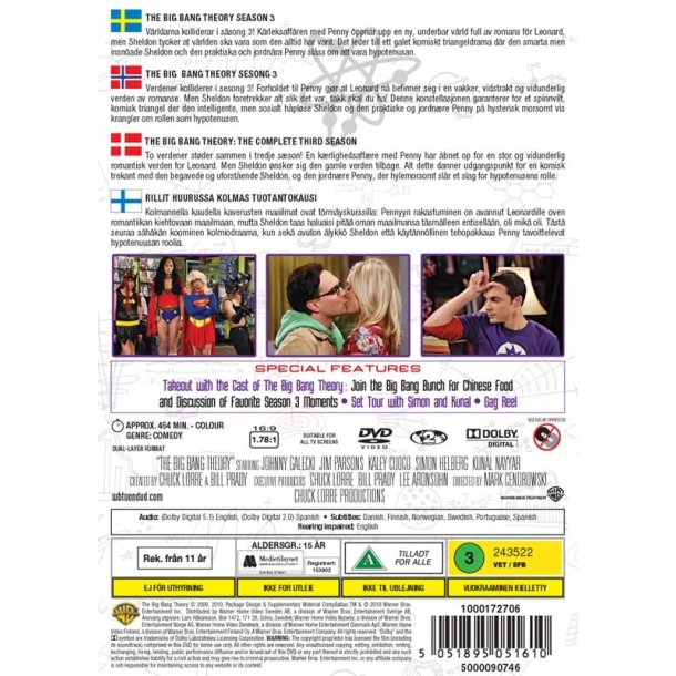 The Big bang theory - S�son 3 (DVD)