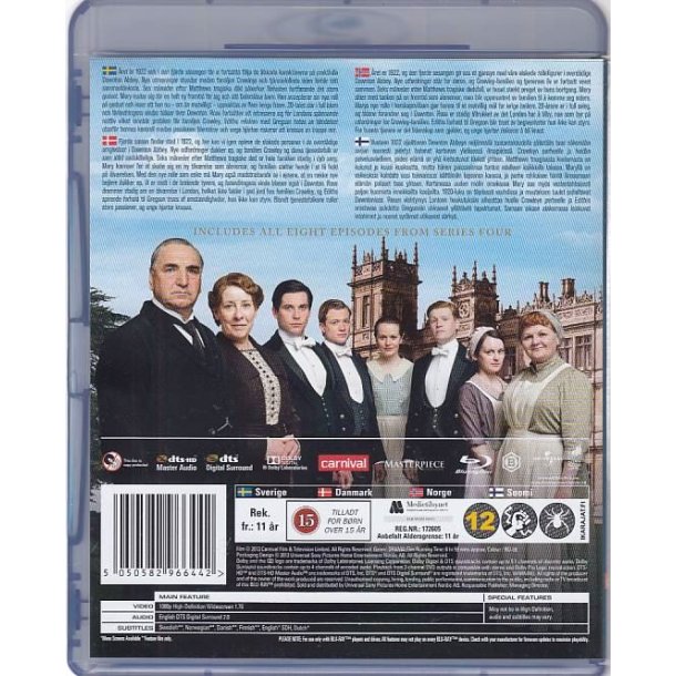 Downton Abbey - S�son 4 (Blu-ray)