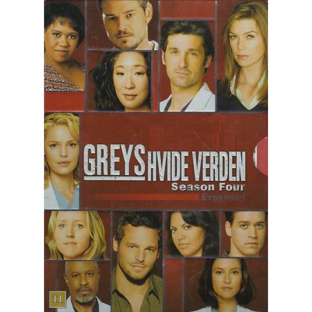 Greys Hvide verden - S�son 4 (DVD)