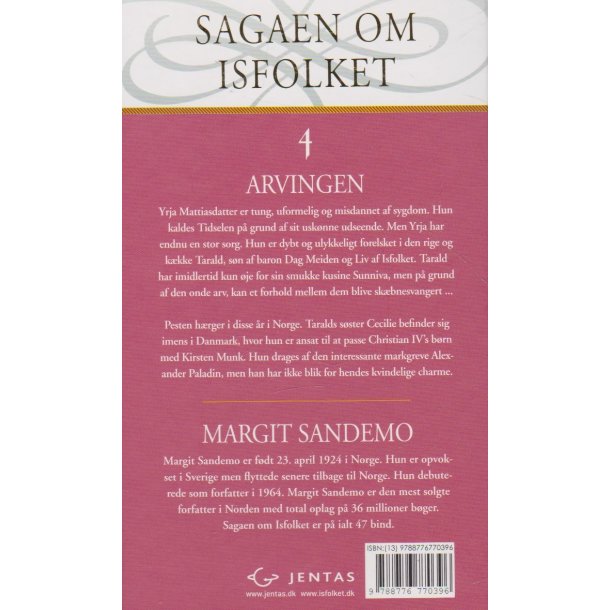 Sagaen om Isfolket 4 -Arvingen (Bog)