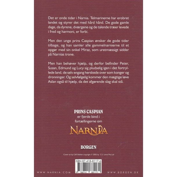 Narnia - Prins Caspian (Bog)