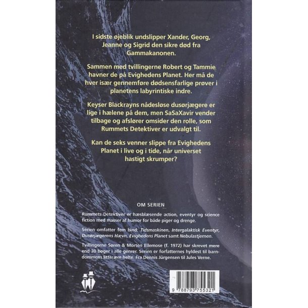 Rummets Detektiver 4 - Evighedens planet (Bog)