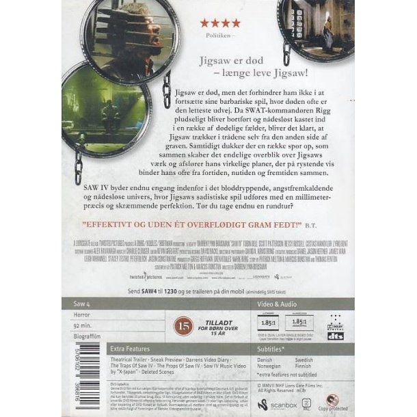 Saw 4 - Director's Cut (DVD)