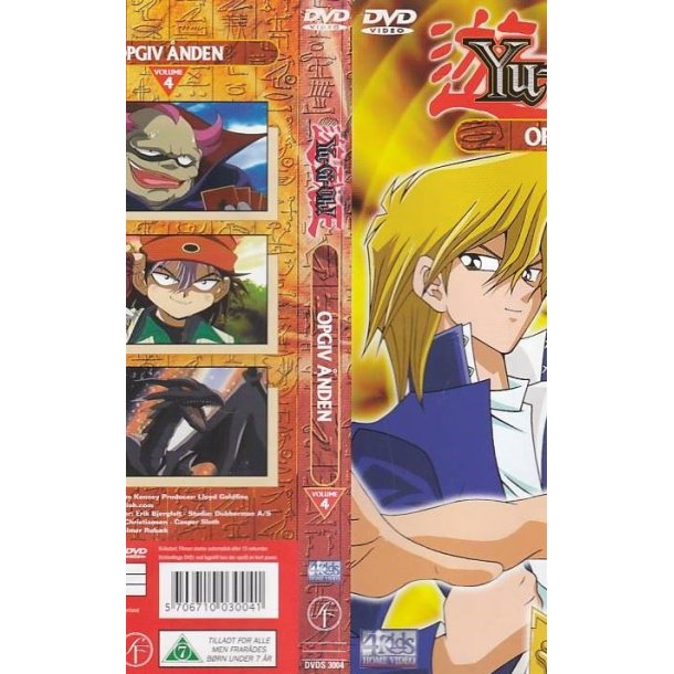 Yu-Gi-oh! 4 - Opgiv �nden (DVD)