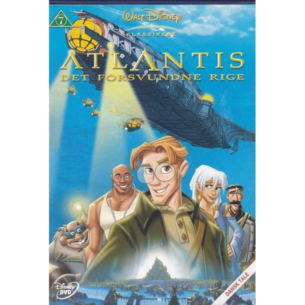 Atlantis det forsvundne rige - Disney Klassikere nr. 40 (DVD)