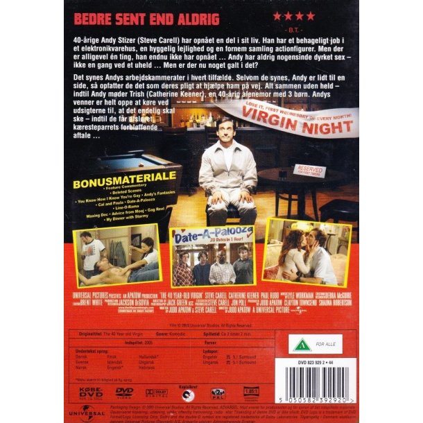 40 year-old virgin (DVD)