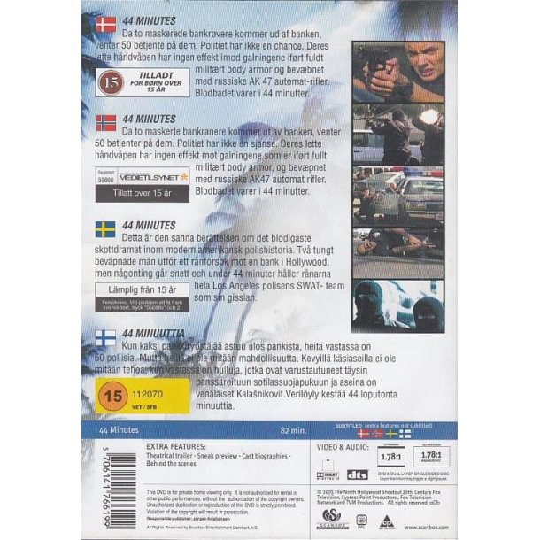 44 Minuters (DVD)
