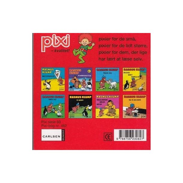 Pixi 462 - Rasmus Klump p� m�nen (Bog)