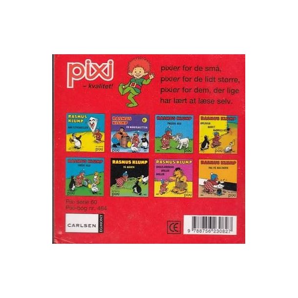 Pixi 464 - Rasmus Klump, pas p� malingen (Bog)