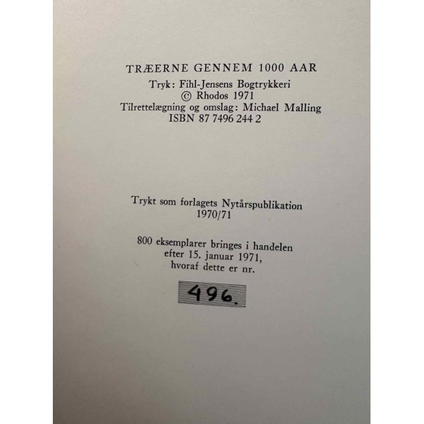 Tr�erne i de illuminerede manuskripter gennem 1000aar (Bog)