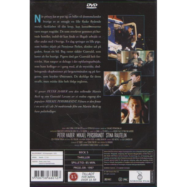 Beck 5 - Pensionat perlen (DVD)