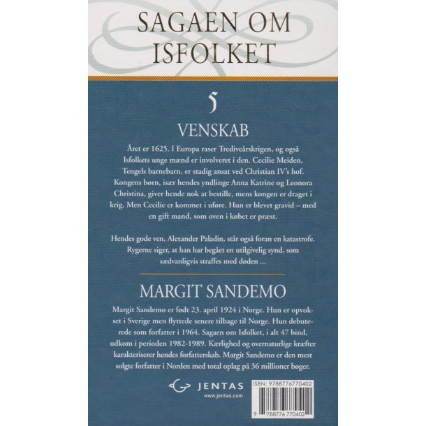 Sagaen om Isfolket 5 - Venskab (Bog)