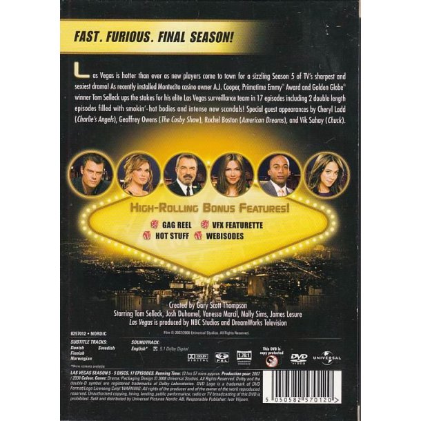 Las Vegas - S�son 5 (DVD)