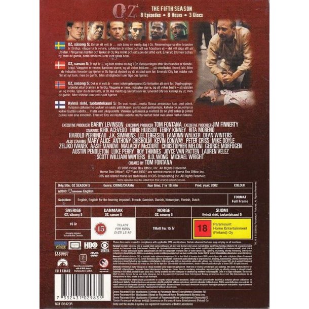 OZ - S�son 5 (DVD)