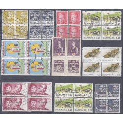 Danske Frim�rker - 4 blokke